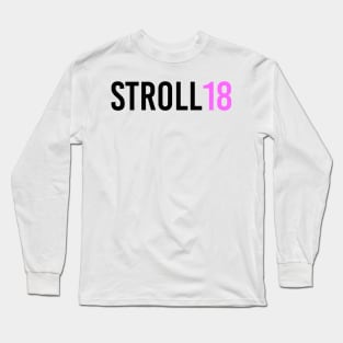 Lance Stroll 18 Design Long Sleeve T-Shirt